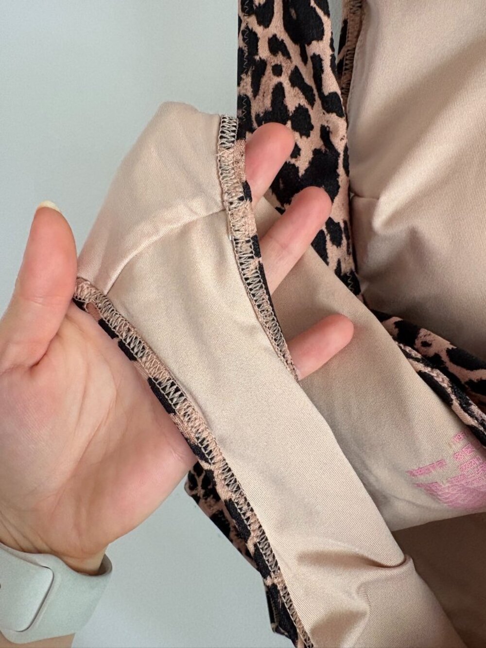 Victoria's Secret Shine Strap Plunge One-piece Swimsuit Side Boob Leopard Medium - Picture 6 of 7